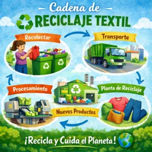 Cadena de reciclaje típica