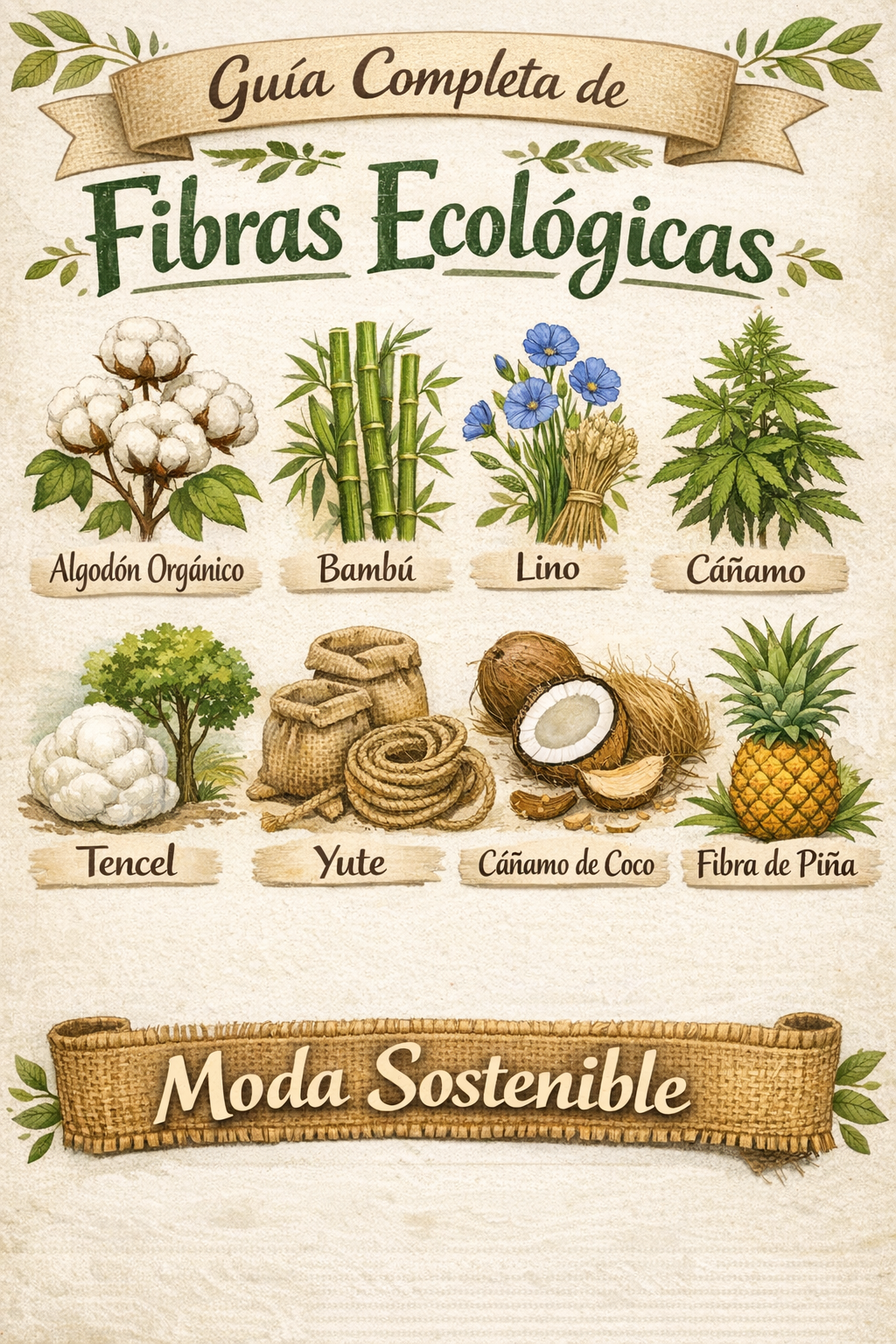 guía completa de fibras ecológicas