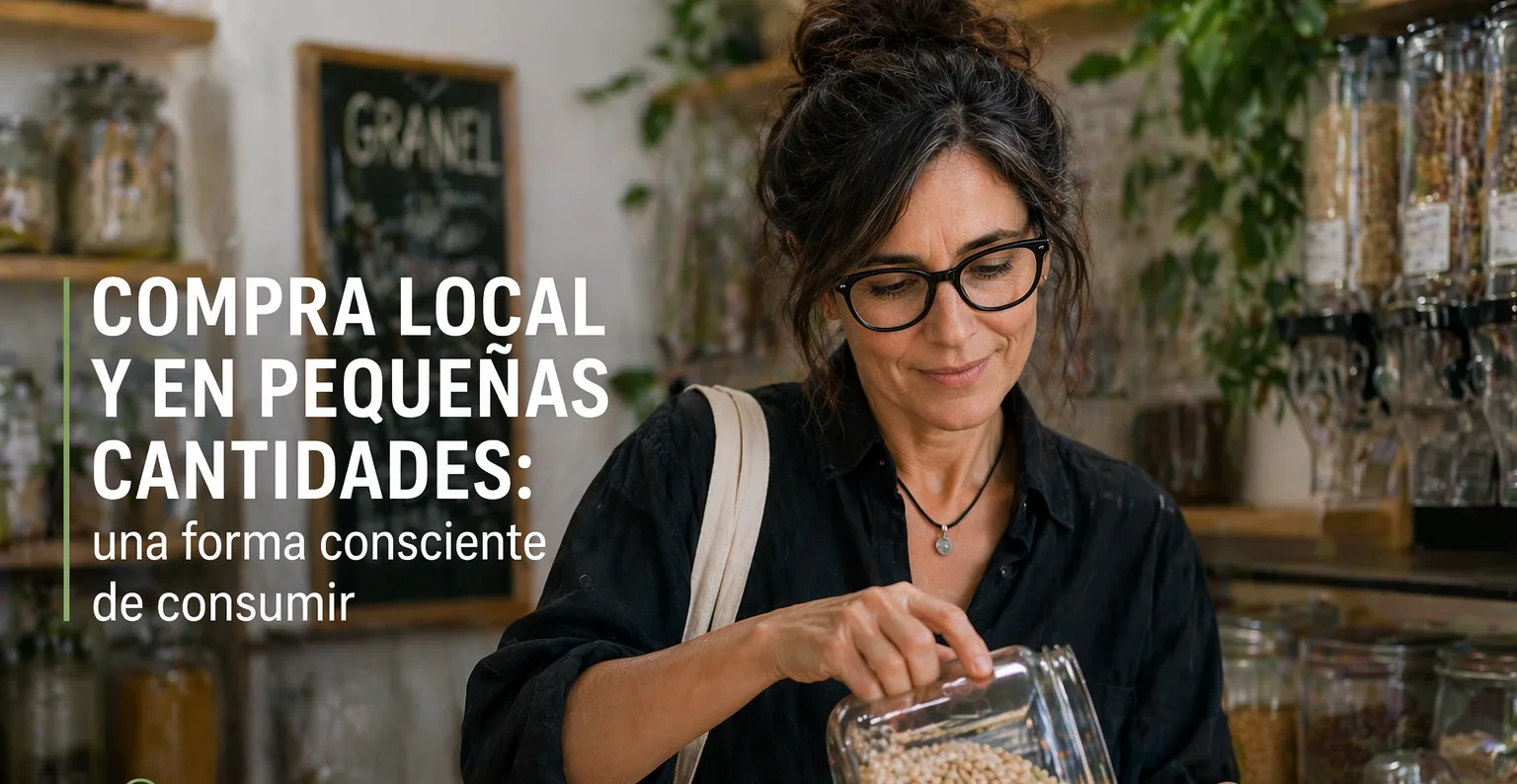 Compra local y en pequeñas cantidades: una forma consciente de consumir